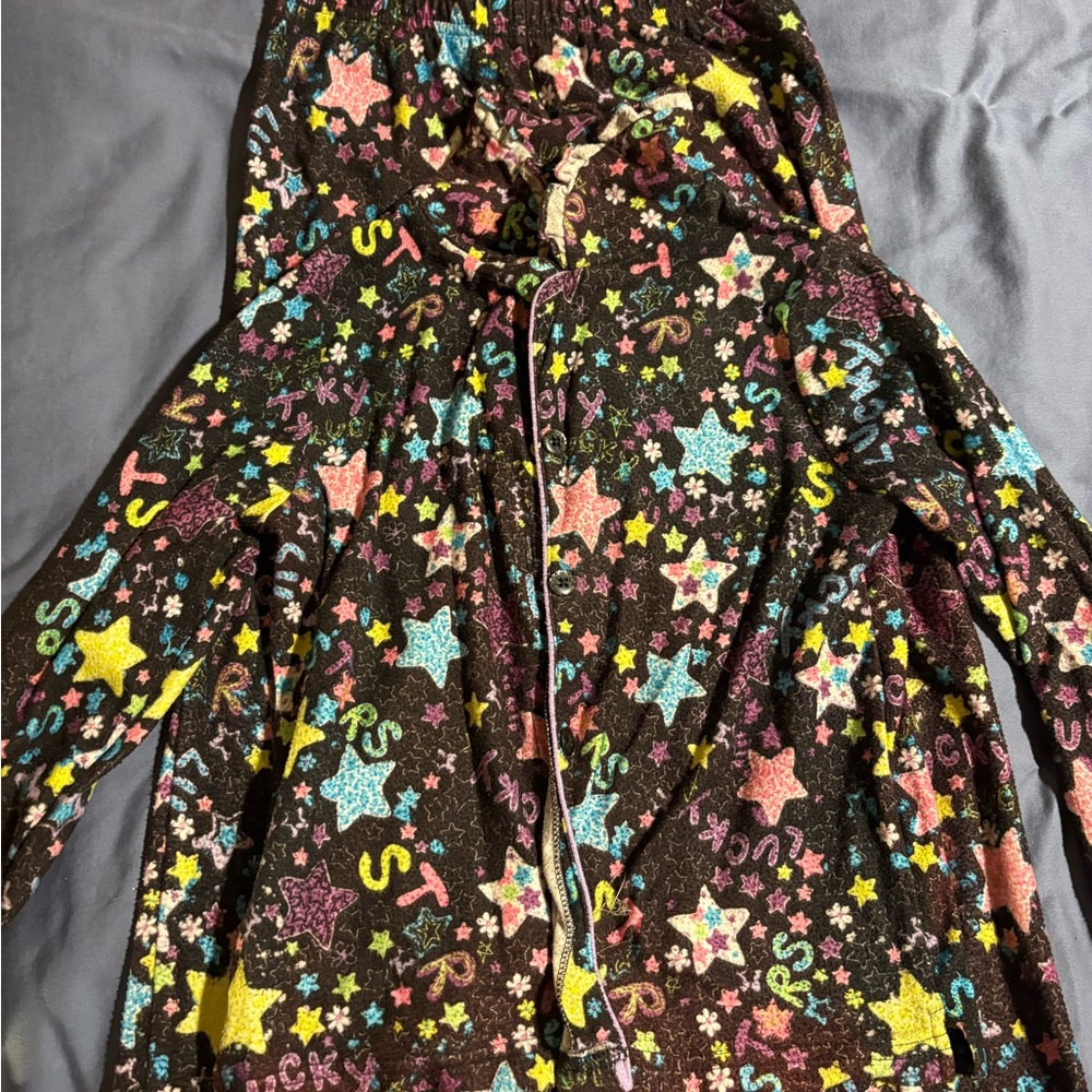 Faded Glory Multicolor Star Print Sleepwear